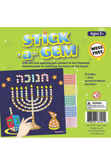 STICK A GEM: CHANUKAH 6.5"X6.75"