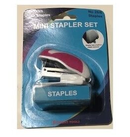 MINI STAPLER - WITH 200 STAPLES & STAPLE REMOVER