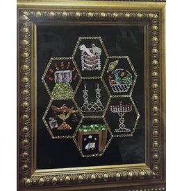 Chinuch Crafts SEQUIN ART : 9"X12" CHAGIM UZAMANIM