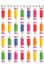 RANENU STICKER PENCILS 6 SHEET