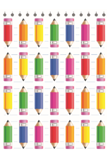 RANENU STICKER PENCILS 6 SHEETS