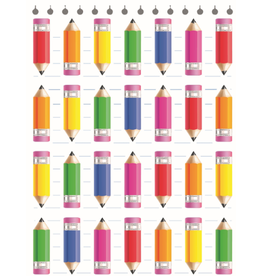 RANENU STICKER PENCILS 6 SHEET