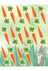 RANENU STICKERS CARROTS 6 SHEETS