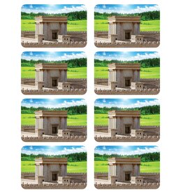 STICKERS: BAIS HAMIKDASH 1.5"X2" - 6 SHEETS