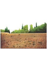CUT OUT: WALL OF YERUSHALAYIM 7"x2.5" - 20 PACK