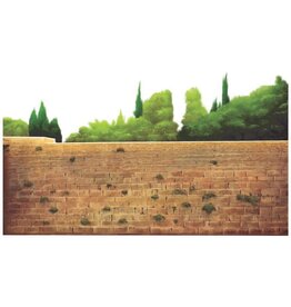 CUT OUT: WALL OF YERUSHALAYIM 7"x2.5" - 20 PACK