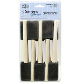 SPONGE BRUSHES - 1" - 20 PACK