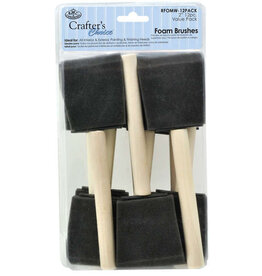 SPONGE BRUSHES - 2" - 12 PACK