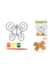 SUNCATCHER PAINT KIT: 3.5"X4.3" BUTTERFLY