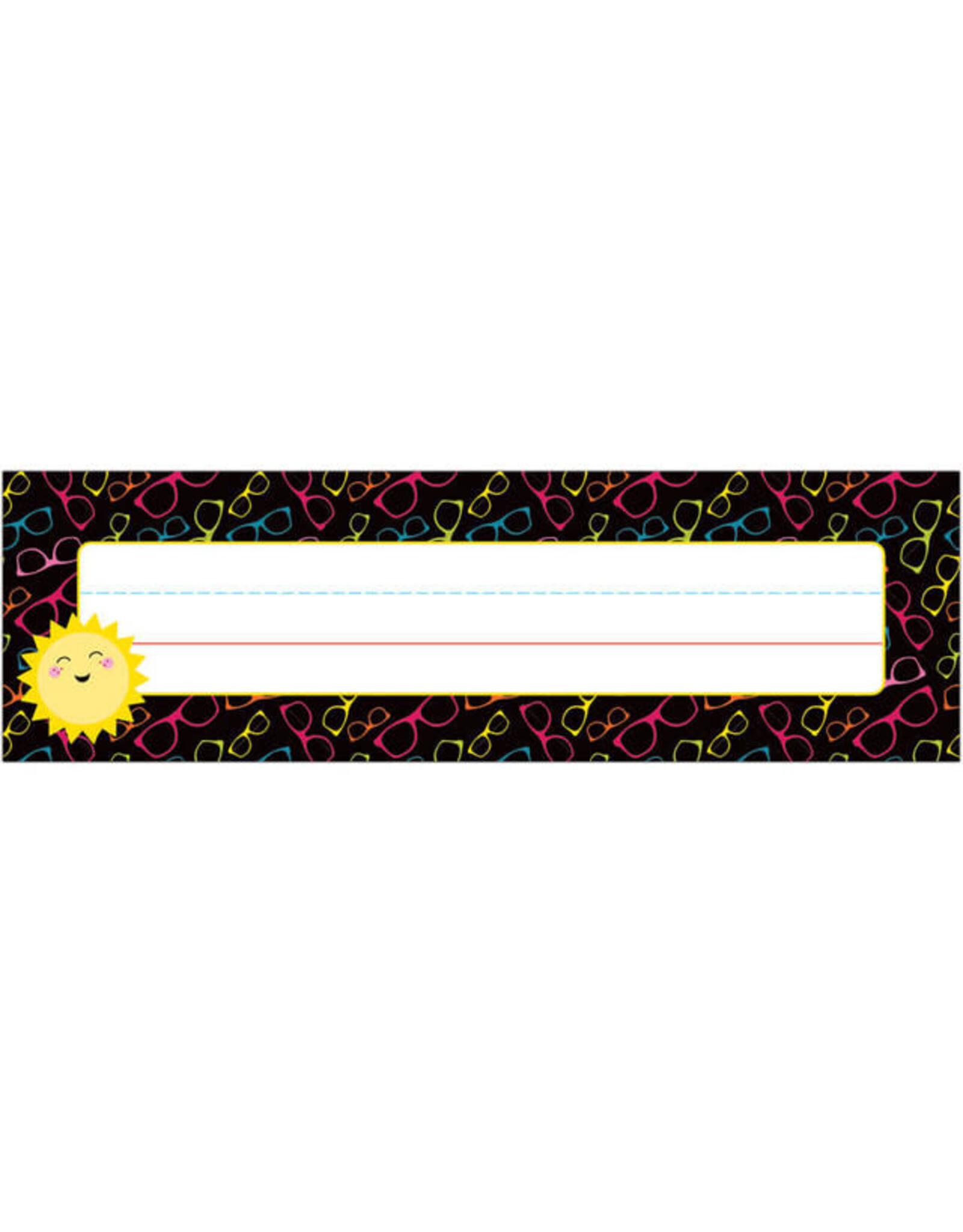 NAME PLATE: SCHOOL POP  9.5"X3" 36 PACK