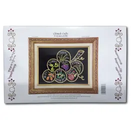 Chinuch Crafts SEQUIN ART: 9"X12" SHIVAS HAMINIM