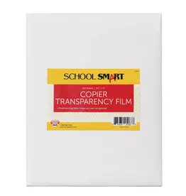 TRANSPARENCY FILM  WITHOUT STRIP - 8½x11 - 100 PACK