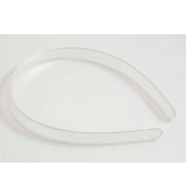 CLEAR HEADBAND: .25" - 12 PACK