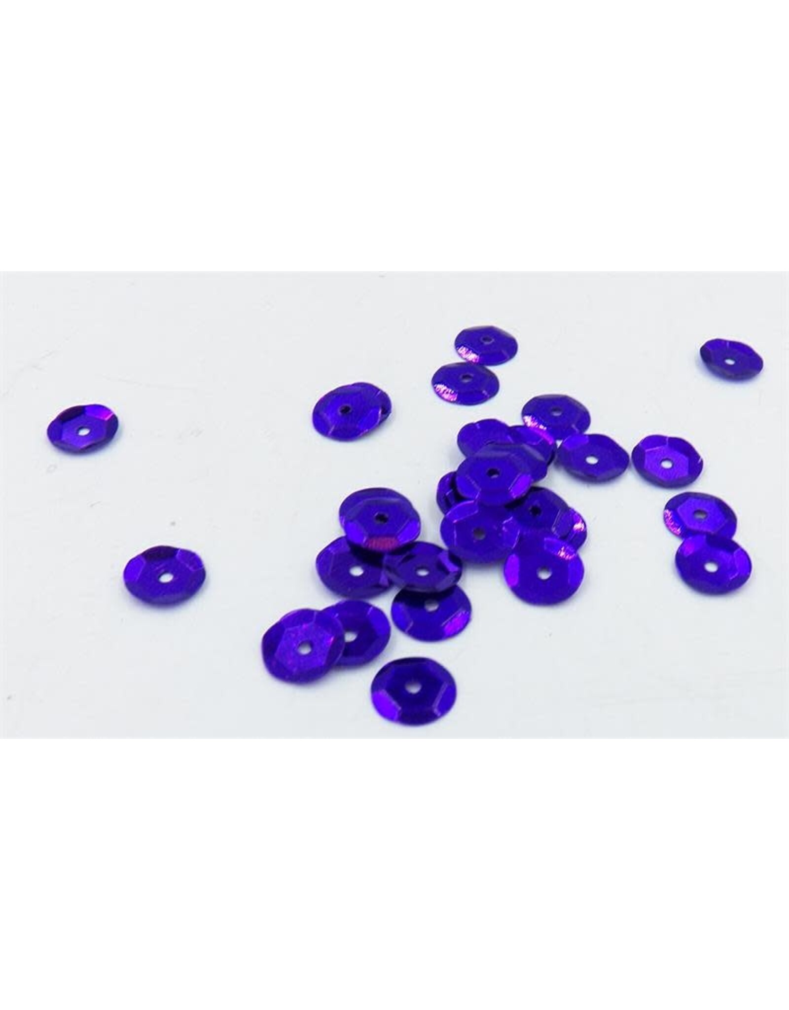 SEQUINS - 8MM - PURPLE - 200 PACK