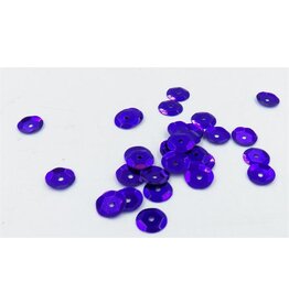 SEQUINS - 8MM - PURPLE - 200 PACK