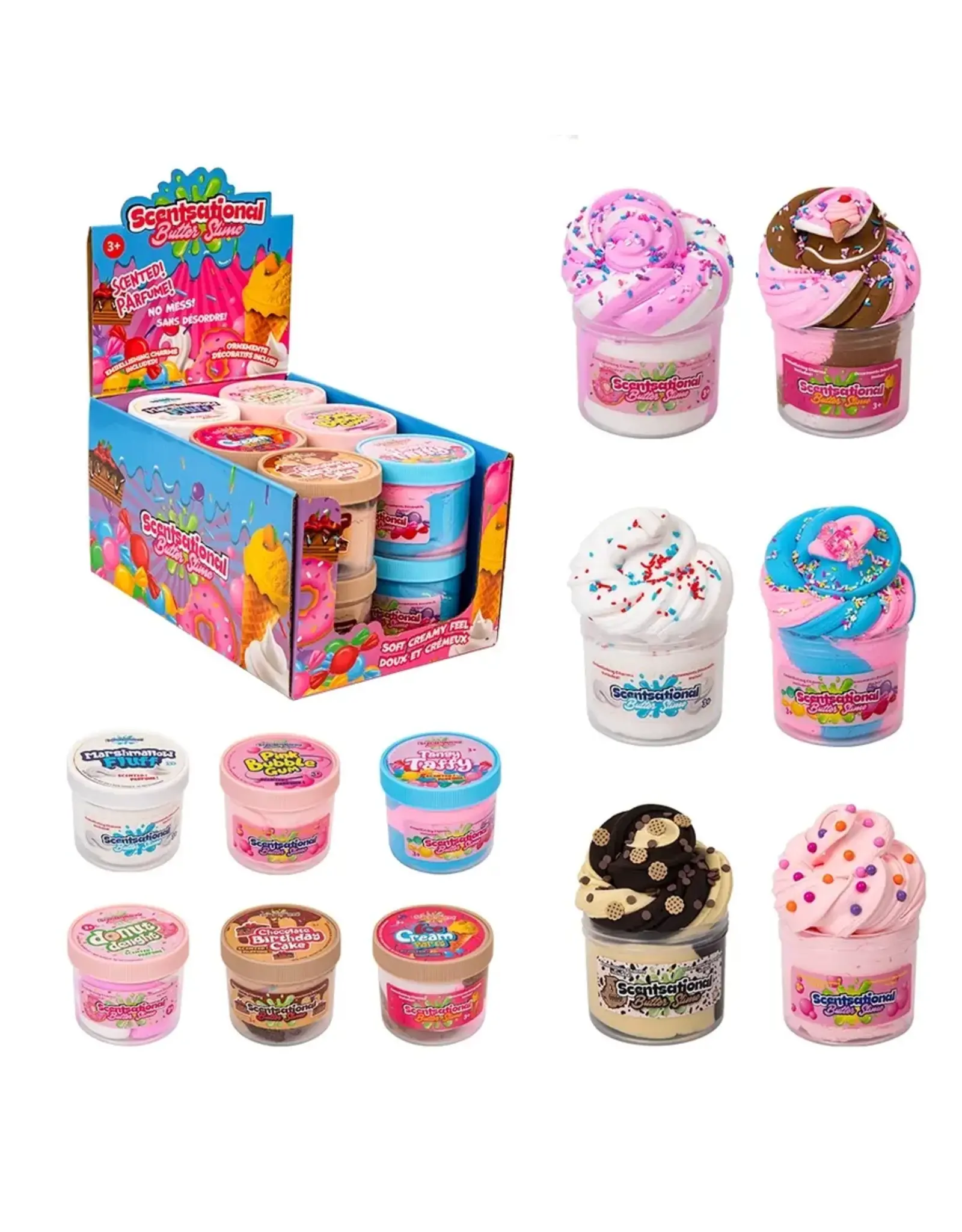 Scented Butter Slime Assorted Sweet Scents