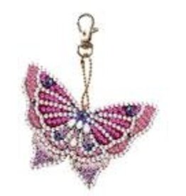 DIAMOND ART: KEYCHAIN BUTTERFLY