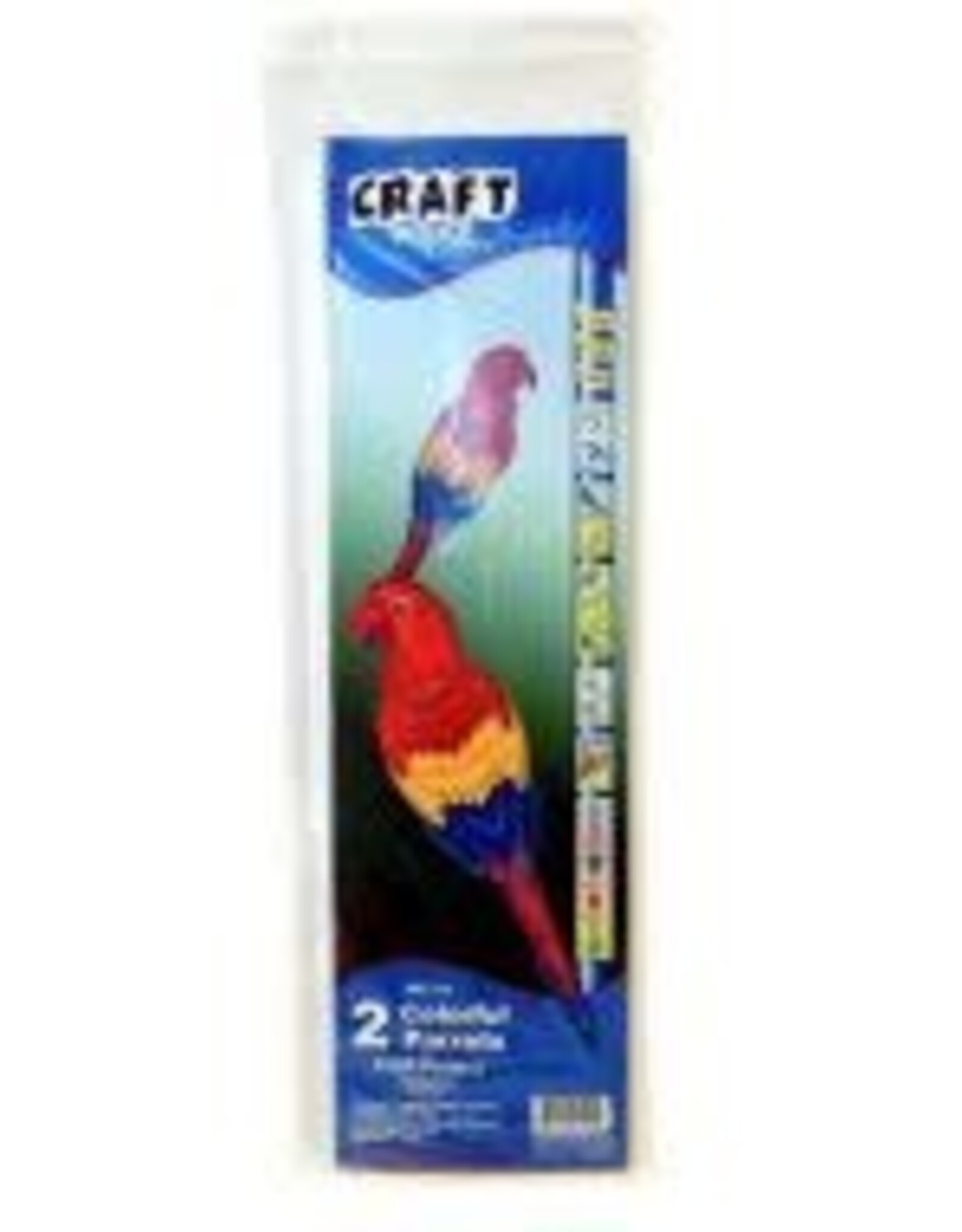T. S. S.   2 COLORFUL PARROTS