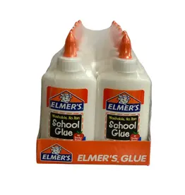 ELMER'S ELMER'S WASHABLE GLUE 4OZ - 12 PACK