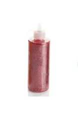 WASHABLE GLITTER GLUE: METALLIC RED 4OZ