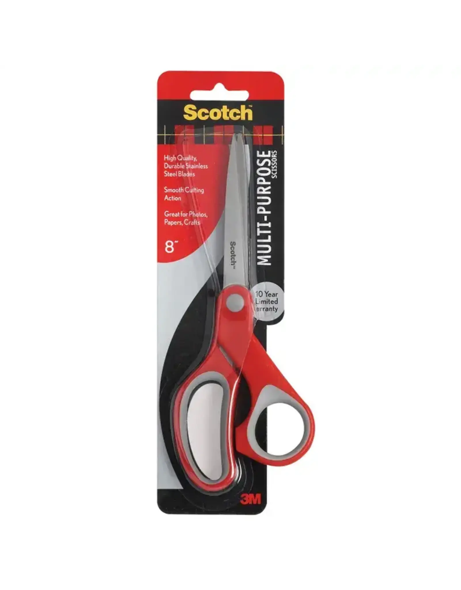 3m 3M SCOTCH SCISSORS MULTIPURPOSE 8"