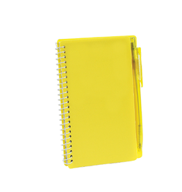YELLOW  NOTEBOOK & PEN SET