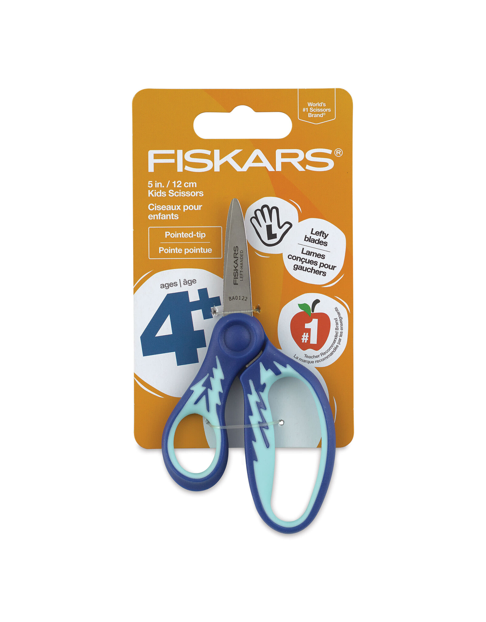 FISKARS FISKARS SCISSORS  -   LEFTY BLADE - POINTED 5” - BLUE