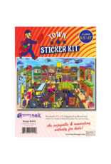 incento magic STICKER KIT -  TOWN 11.5"X17"