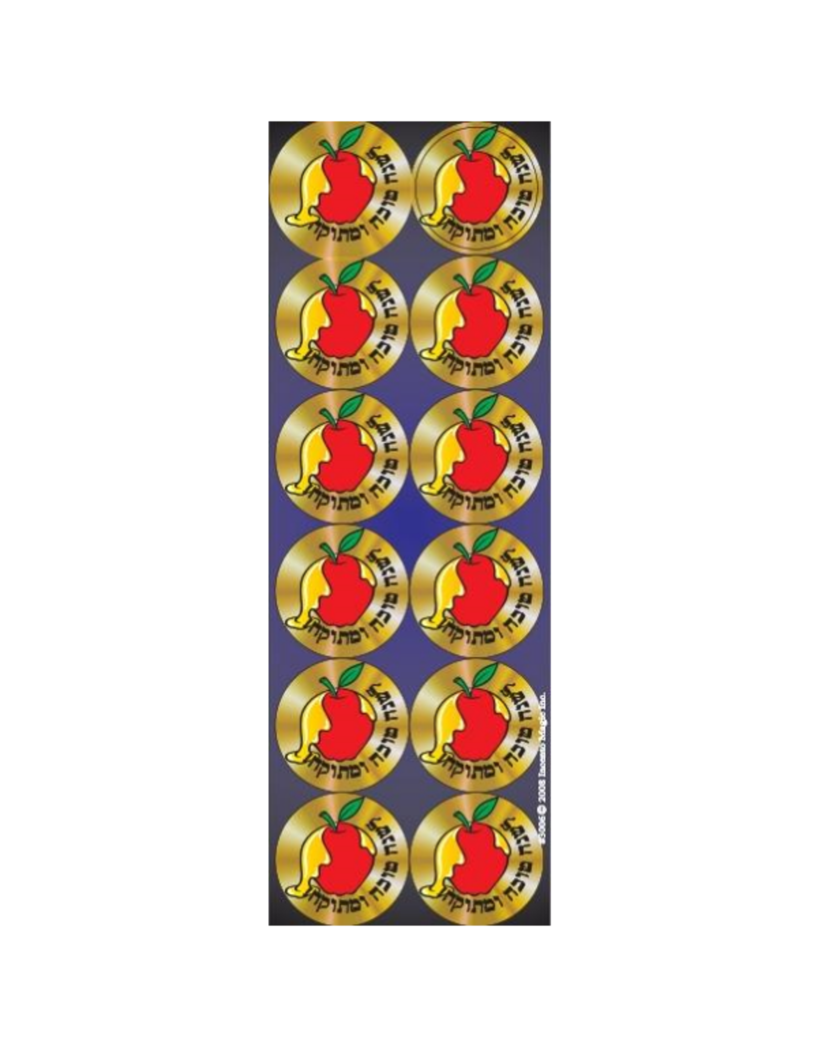 incento magic STICKERS: L'SHANA TOVAH  84 STICKERS