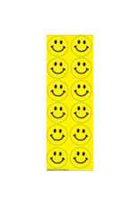 incento magic STICKERS: YELLOW SMILES - 6 SHEETS