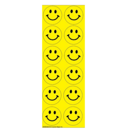 incento magic STICKERS: YELLOW SMILES - 6 SHEETS