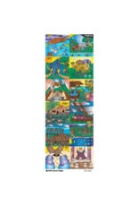 incento magic STICKERS: SEFER BEREISHIS SQUARES - 6 SHEETS