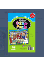 incento magic STICKER PUZZLE: SHABBOS 5.75" X 8.5"