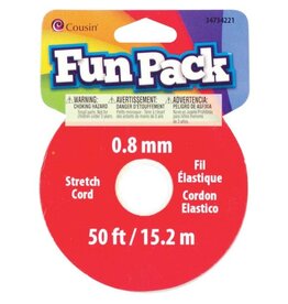 STRETCH BEAD CORD .8MM X 50'