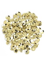SEQUINS - 8MM GOLD 200 PC