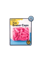 PINK   ERASER CAPS - 25 PACK