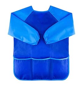 ART SMOCK WITH SLEEVES & POCKETS -  AGES 3-5 16"X19"X20"