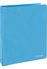 VIEW BINDER: 1.5" O-RING WITH 2 POCKETS - BLUE