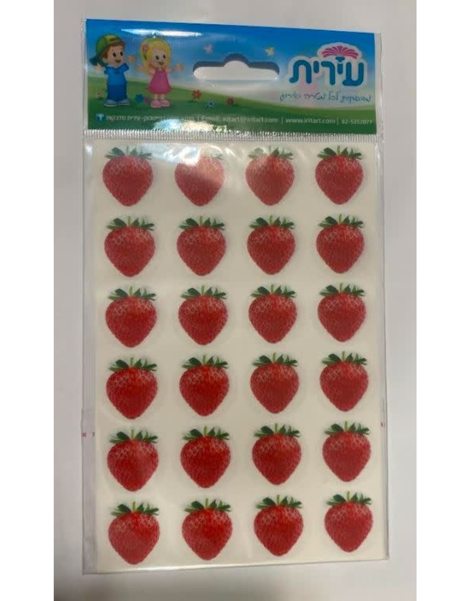 STICKER STRAWBERRYS 10 SHEET