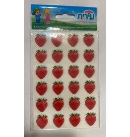 STICKER STRAWBERRYS 10 SHEET