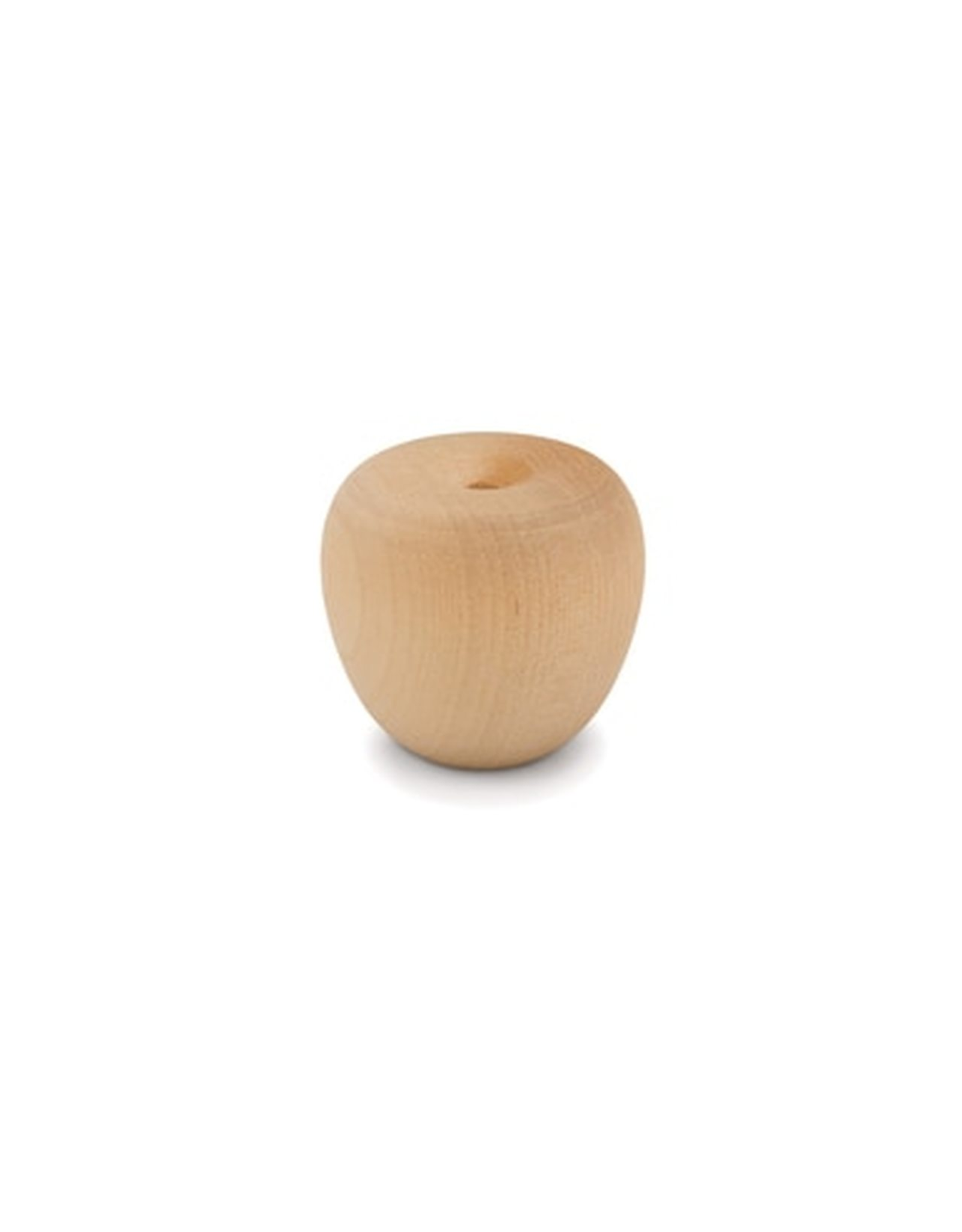 WOOD 3D APPLE 1 3/8"