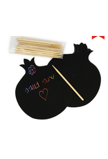 Rosh Hashana Scratch Pomegranate 18 pc