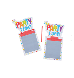MAGIC WIPE SCREEN - PARTY TIME PKG/12