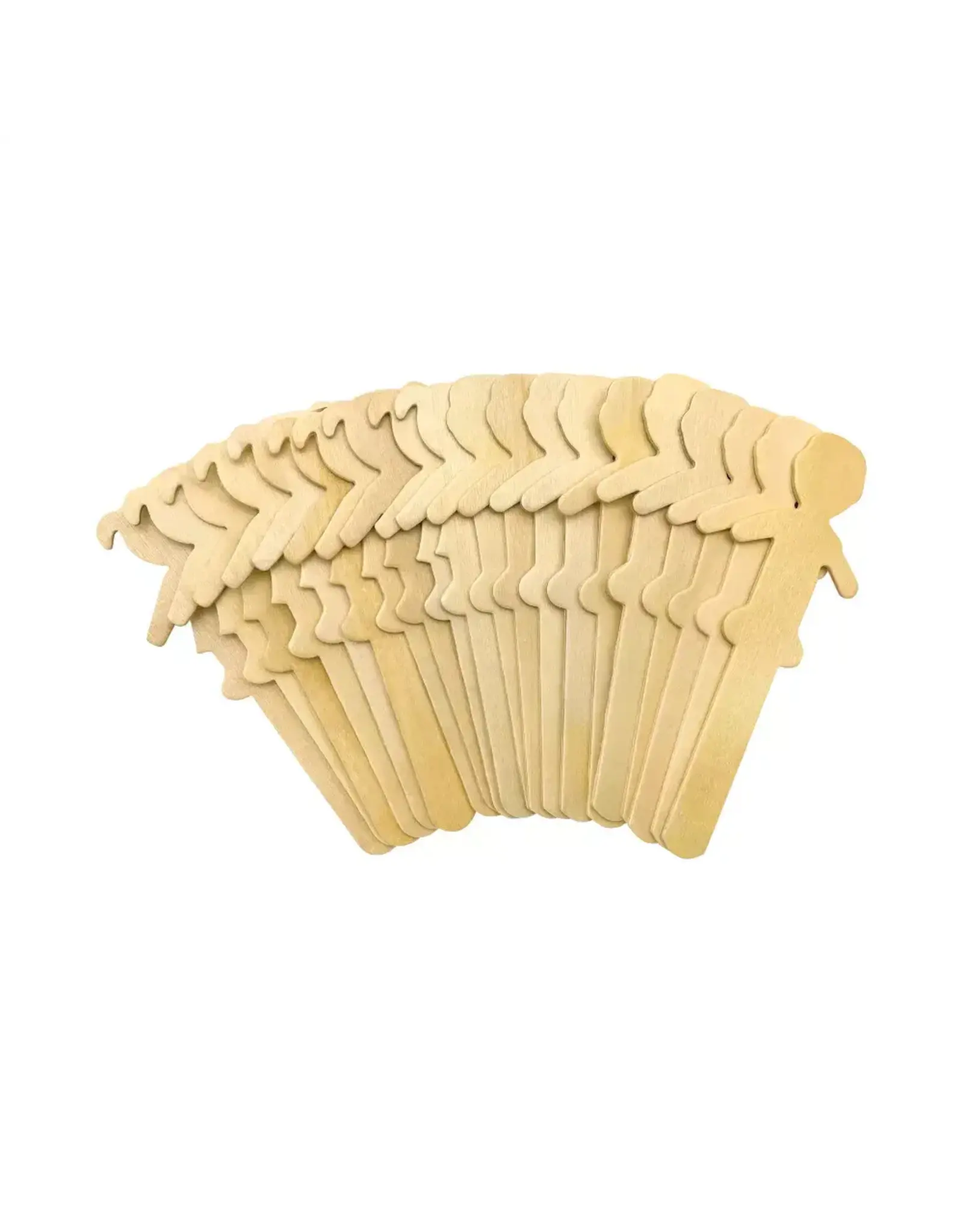 Teacher Created Resources STEM BASICS PEOPLE SHAPED CRAFT STICKS 50 PACK