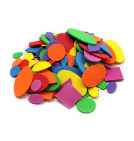 FOAM SHAPES ASSORTED COLOR AND SIZES 264 PACK