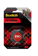 Scotch Indoor/Outdoor Extreme Foam Mounting Tape 1"x48"