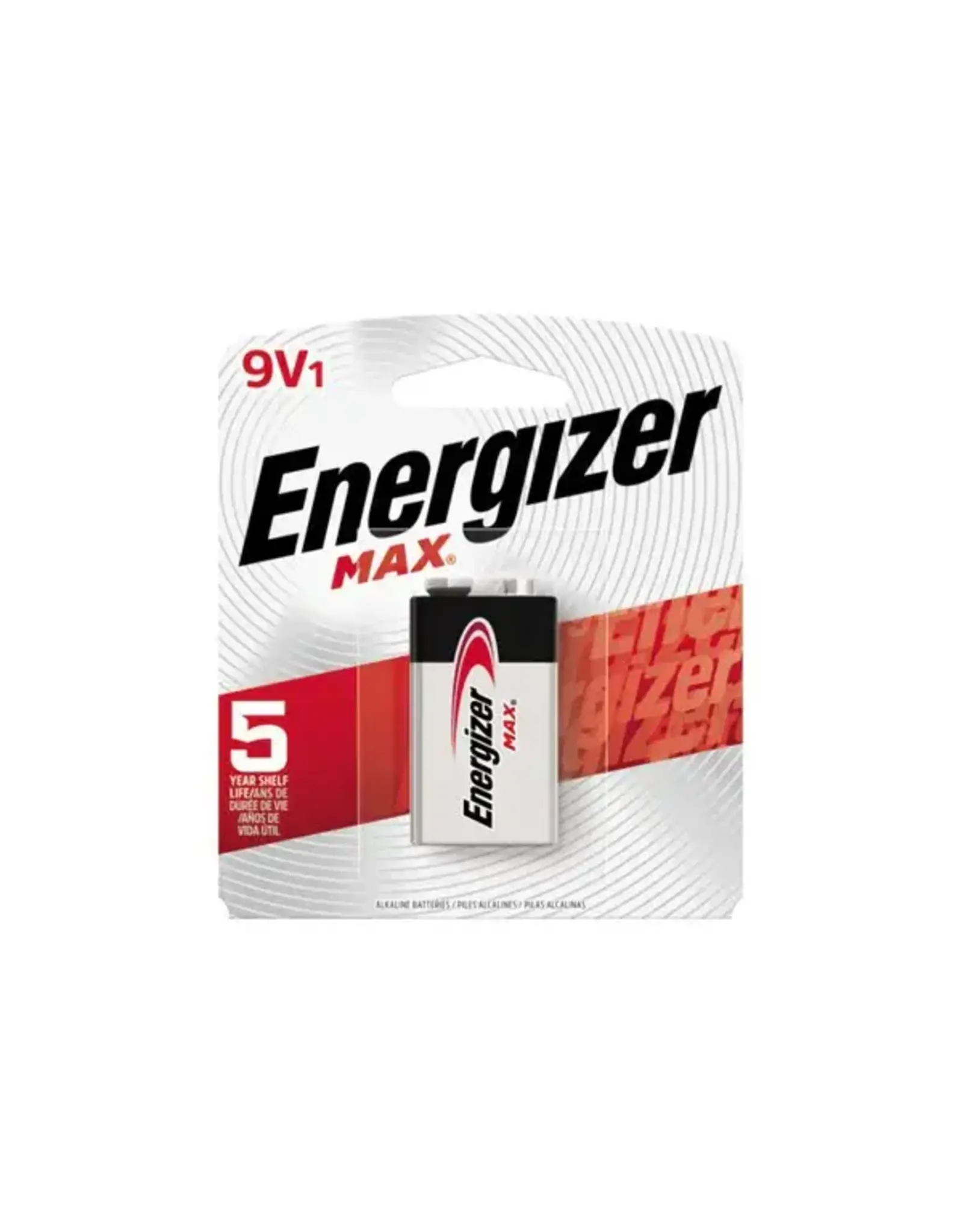 BATTERIES : ENERGIZER 9V