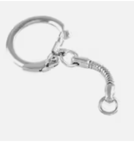 SNAKE KEYCHAIN 2.3CMX5.8CM 4PC
