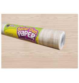 BETTER BACKING PAPER: 48"x12' LIGHT MAPLE WOOD