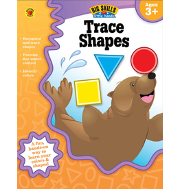 BIG SKILLS TRACE SHAPES WORKBOOK AGE 3+